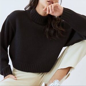 ☺*︎様 OLD Lambs wool sued knit Sweaters | Brown 95 Lambs Wool Sweater With Unique Vintage